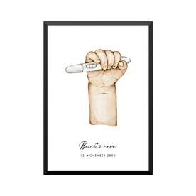 Plakat: Graviditetstest...