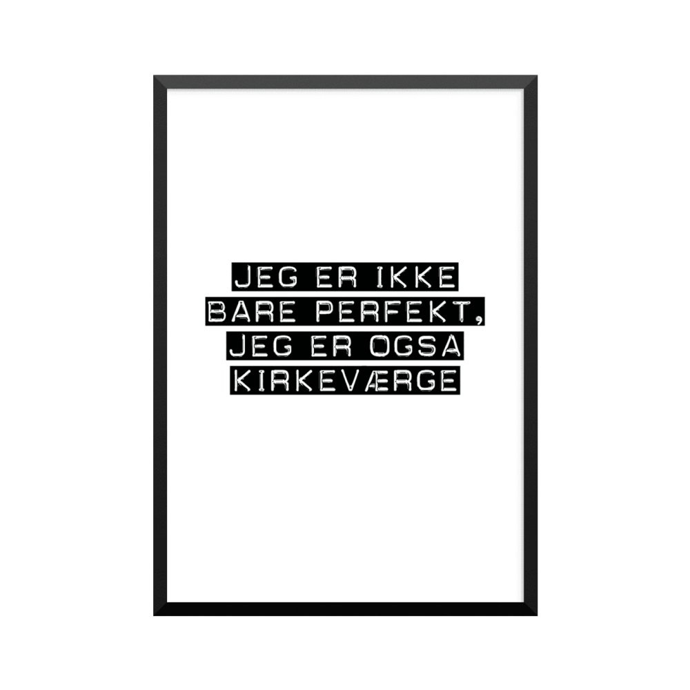 Plakat: Kirkeværge
