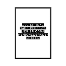 Plakat: Menighedsrådsmedlem