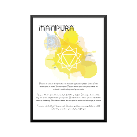 Plakat: Manipura, tredje...