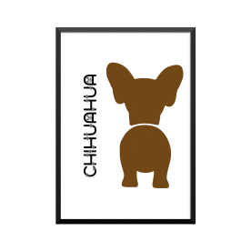 Plakat: Chihuahua, Dog Butt