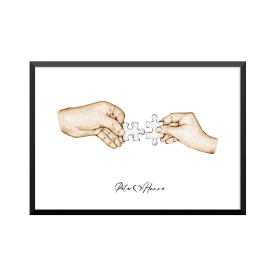 Plakat: Du og jeg, par,...