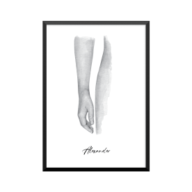 Plakat: Han, single, familie