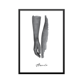 Plakat: Han, single, familie