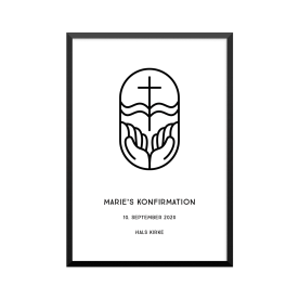 Plakat: 'Rude', konfirmation