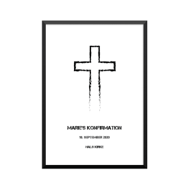 Plakat: 'Shaken', konfirmation