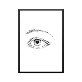 Plakat: Human Eye, vintage