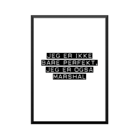 Plakat: Marshal