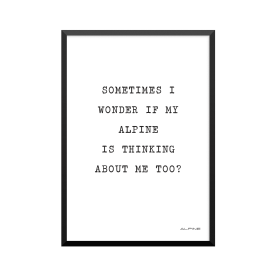 Plakat: 'SOMETIMES I...