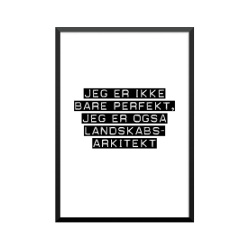 Plakat: Landskabsarkitekt