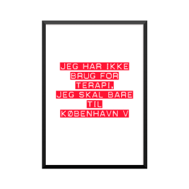 Plakat: Terapi, København V