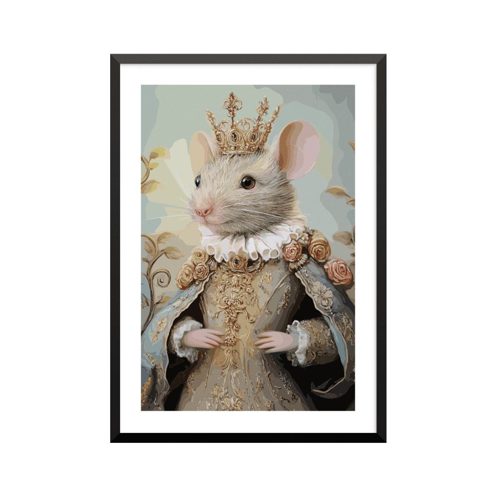 Plakat: Barok kongelige dyr, rotte
