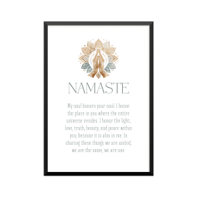Plakat: NAMASTE