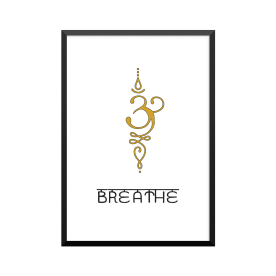 Plakat: 'BREATHE'
