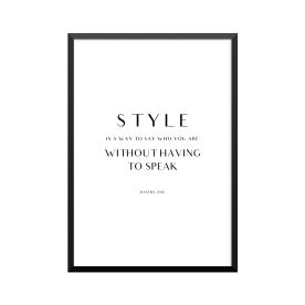 Plakat: 'STYLE'
