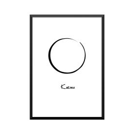Plakat: 'Karma'