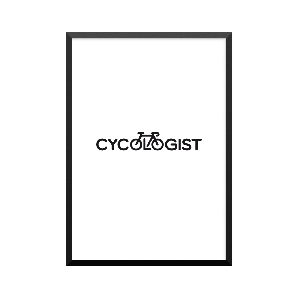 Plakat: 'CYCOLOGIST'