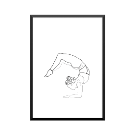 Plakat: Yoga, Pincha...