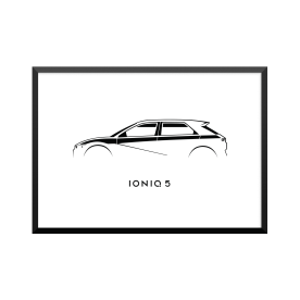 Plakat: Hyundai, IONIQ5