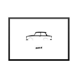 Plakat: Trabant, 601S