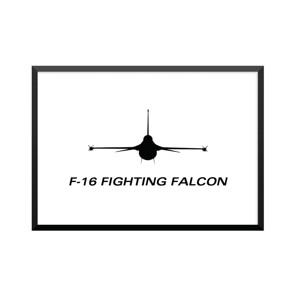 Plakat: General Dynamics F-16 Fighting Falcon