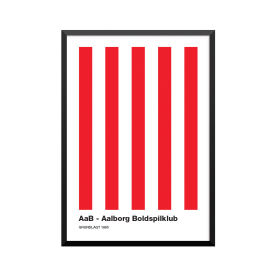 Plakat: AaB, Aalborg...