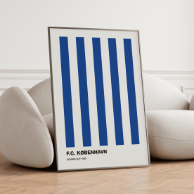 Plakat: FCK, F.C. København, fodbold