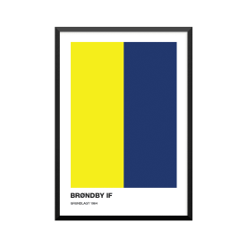 Plakat: Brøndby IF, fodbold