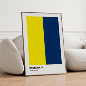 Plakat: Brøndby IF, fodbold