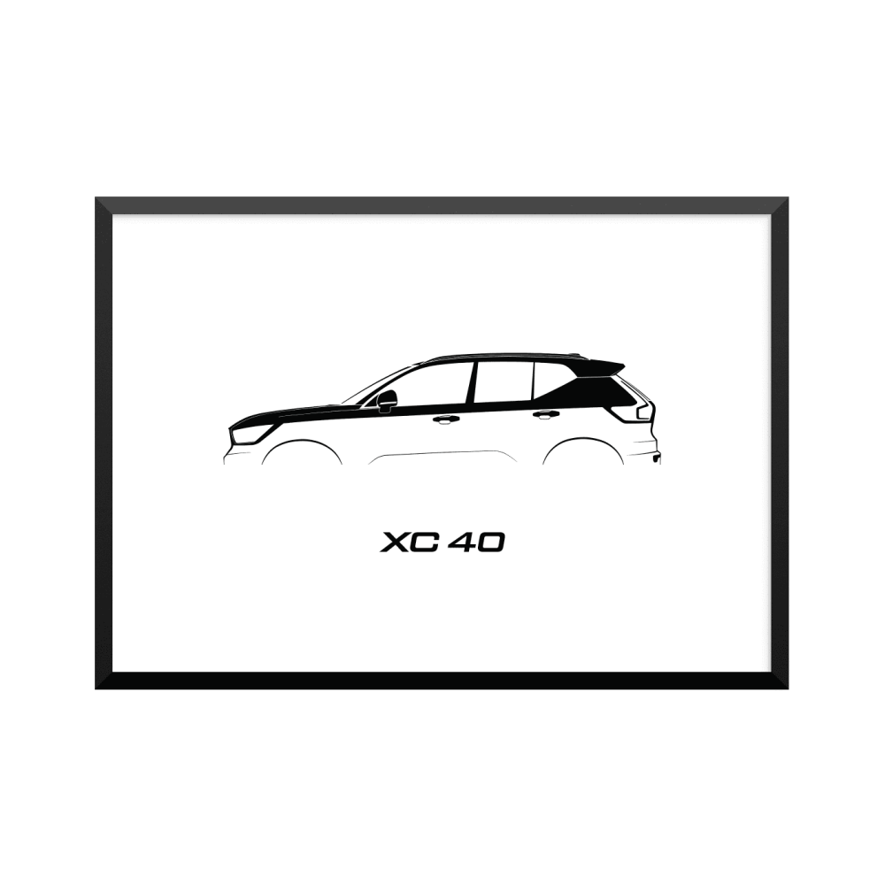 Plakat: Volvo, XC40