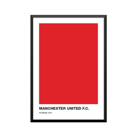 Plakat: Manchester United...