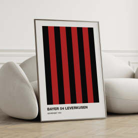 Plakat: Bayer 04 Leverkusen, fodbold