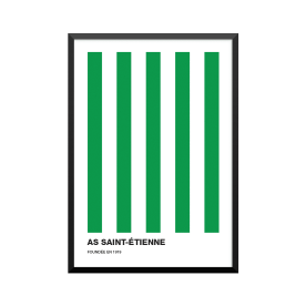 Plakat: AS Saint-Étienne,...