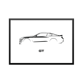 Plakat: Ford, Mustang GT
