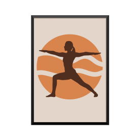 Plakat: Yoga boho, boho...