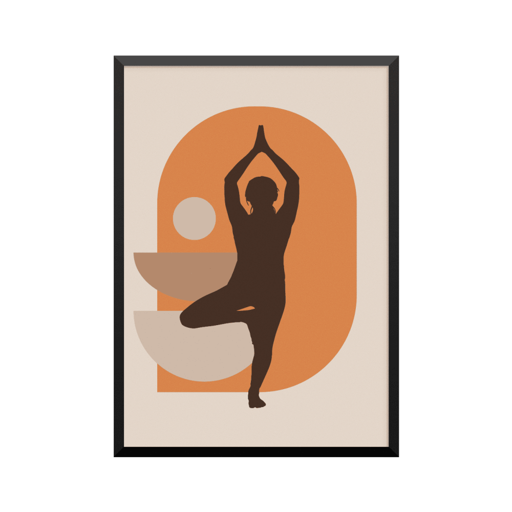 Plakat: Yoga boho, boho 02652, boho
