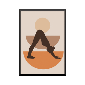 Plakat: Yoga boho, boho...