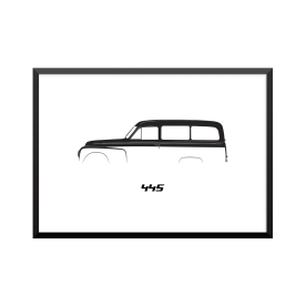 Plakat: Volvo, P445