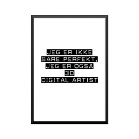 Plakat: 3D Digital Artist