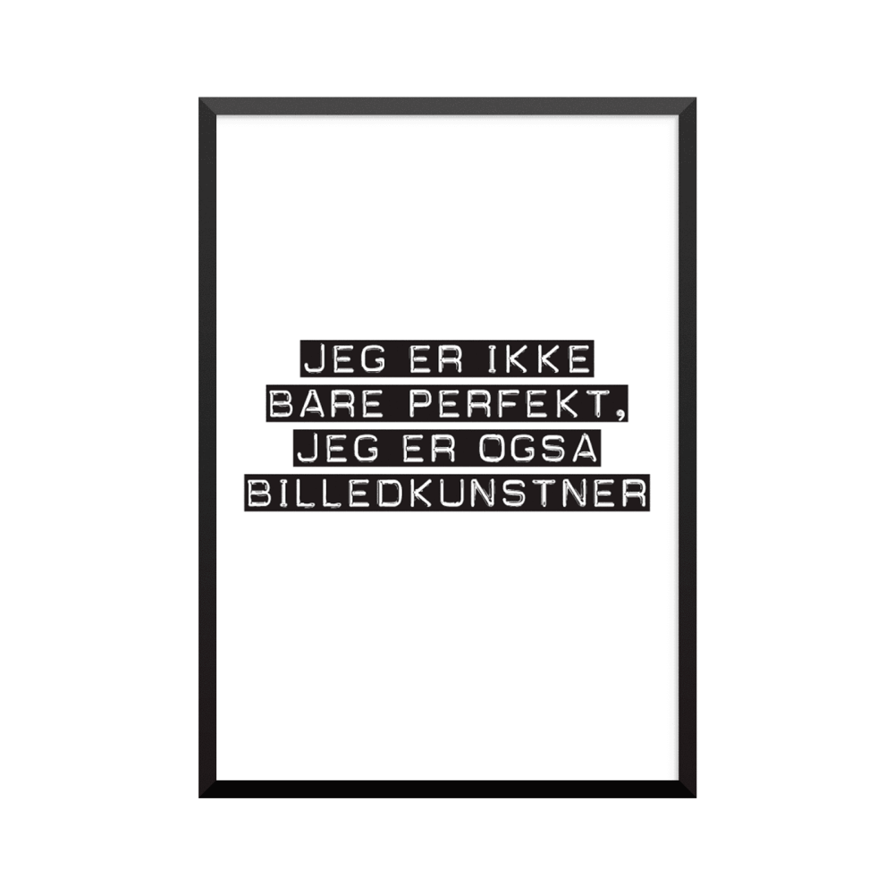 Plakat: Billedkunstner
