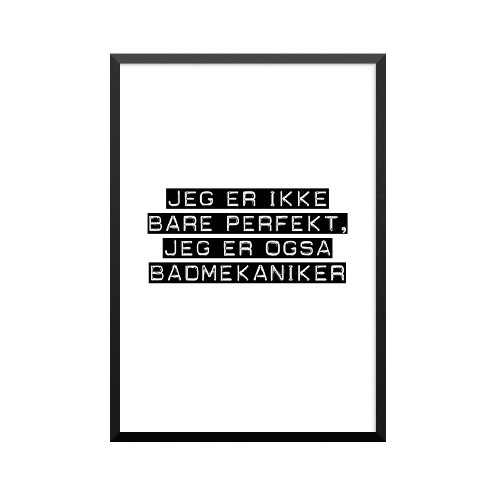 Plakat: Bådmekaniker