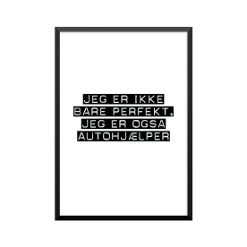 Plakat: Autohjælper