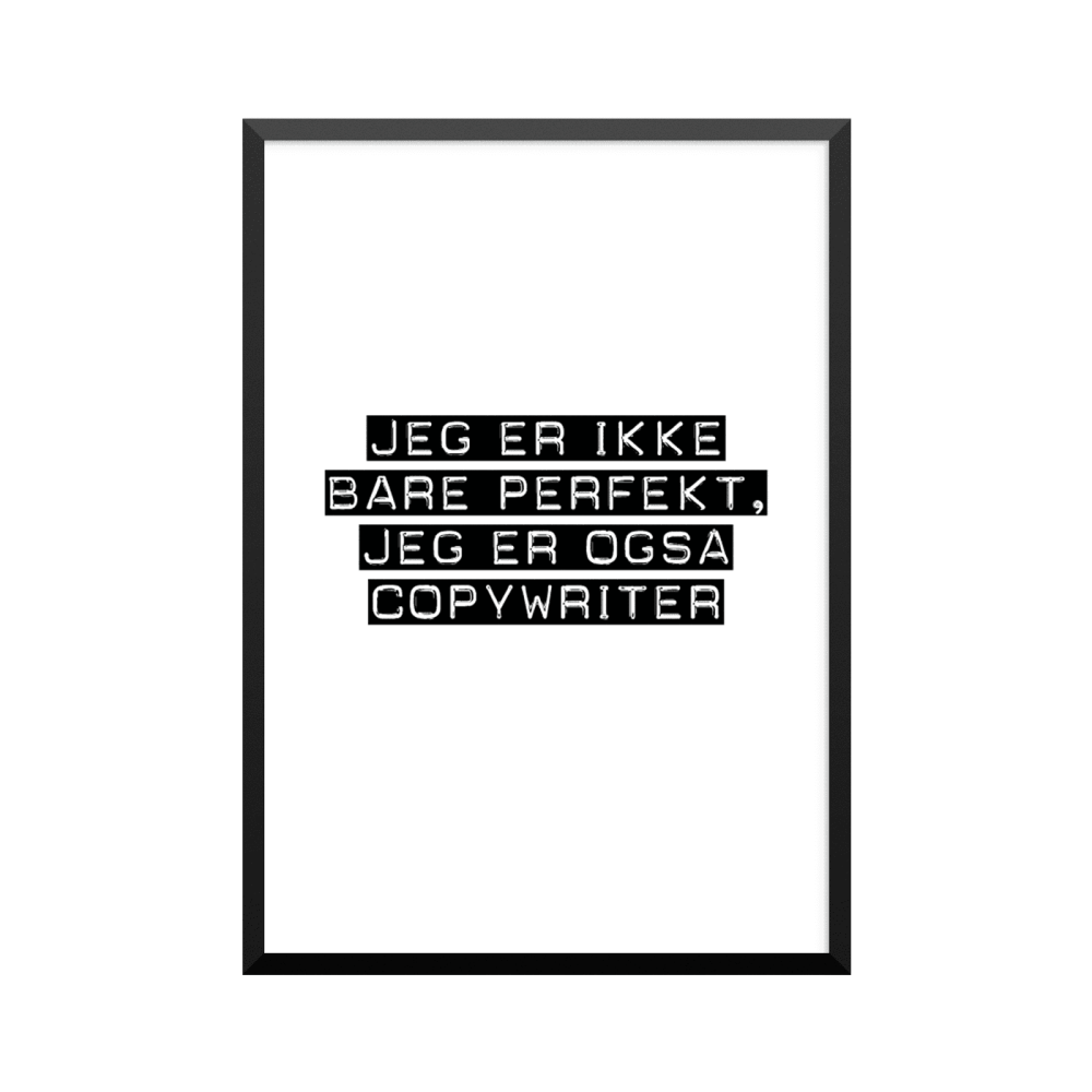 Plakat: Copywriter
