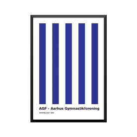 Plakat: AGF, Aarhus...