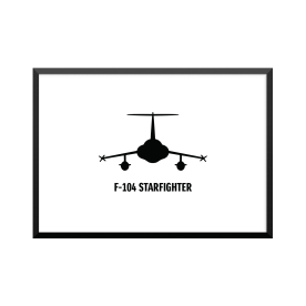 Plakat: Lockheed F-104...