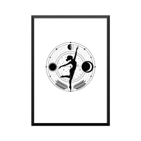 Plakat: Magisk og himmelsk