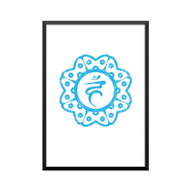 Plakat: Vishuddah, femte...