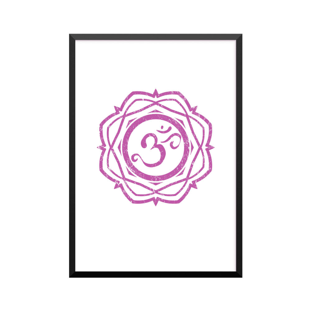 Plakat: Sahasrara, syvende chakra