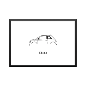 Plakat: FIAT 500