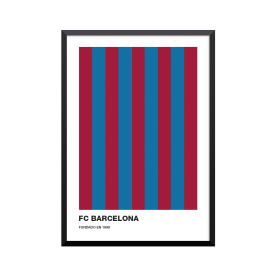 Plakat: FC Barcelona, fodbold